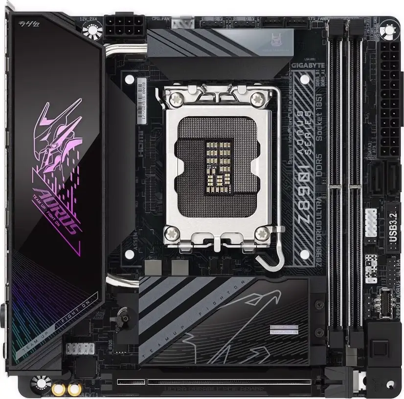 Montaje Placa Base GIGABYTE Z890I AORUS ULTRA Gaming PC Torrejón de Ardoz
